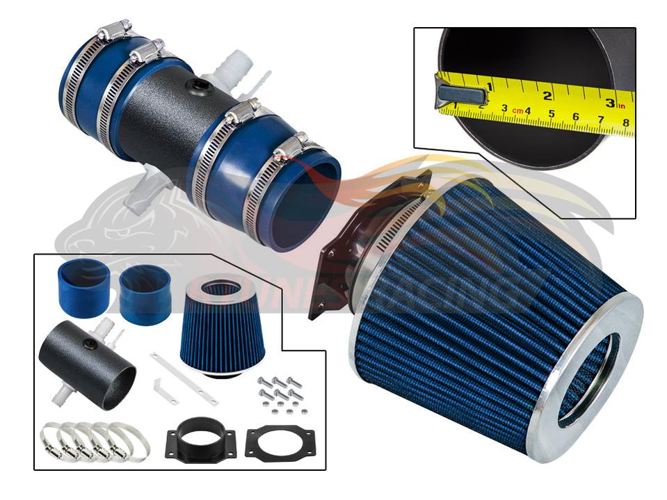 Short Ram Air Intake Kit For 1995-1999 Nissan Maxima, Infiniti I30 V6 | Rtunes Racing | WSI-NS-12BLB