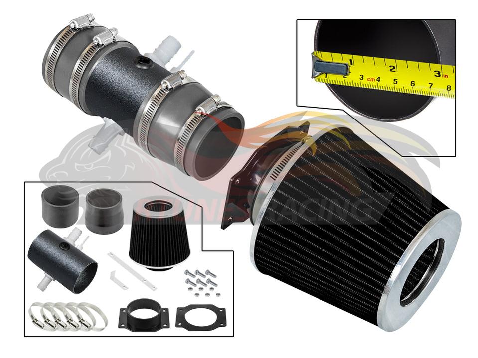 Short Ram Air Intake Kit For 1995-1999 Nissan Maxima, Infiniti I30 V6 | Rtunes Racing | WSI-NS-12GYB