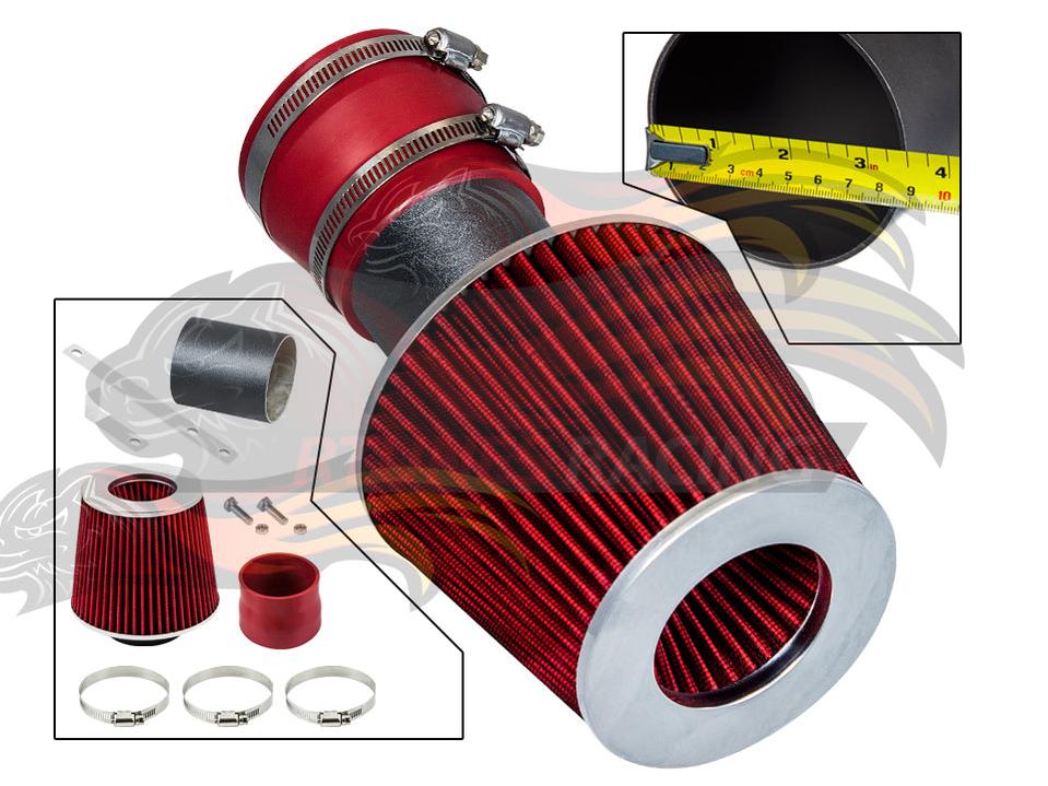 Short Ram Air Intake Kit For 2004-2008 Pontaic Grand Prix 3.8L V6 Supercharged Or Na | Rtunes Racing | WSI-PT-01RDB