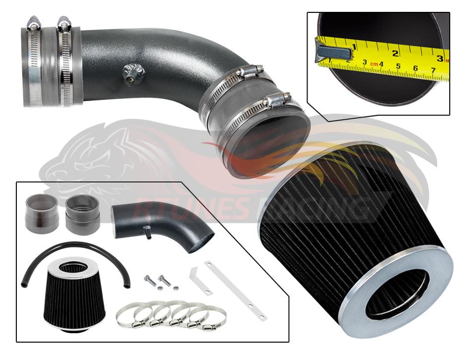 Short Ram Air Intake Kit For 2004-2008 Pontiac Grand Prix/Chevy Monte Carlo/Impala SS | Rtunes Racing | WSI-PT-02GYB