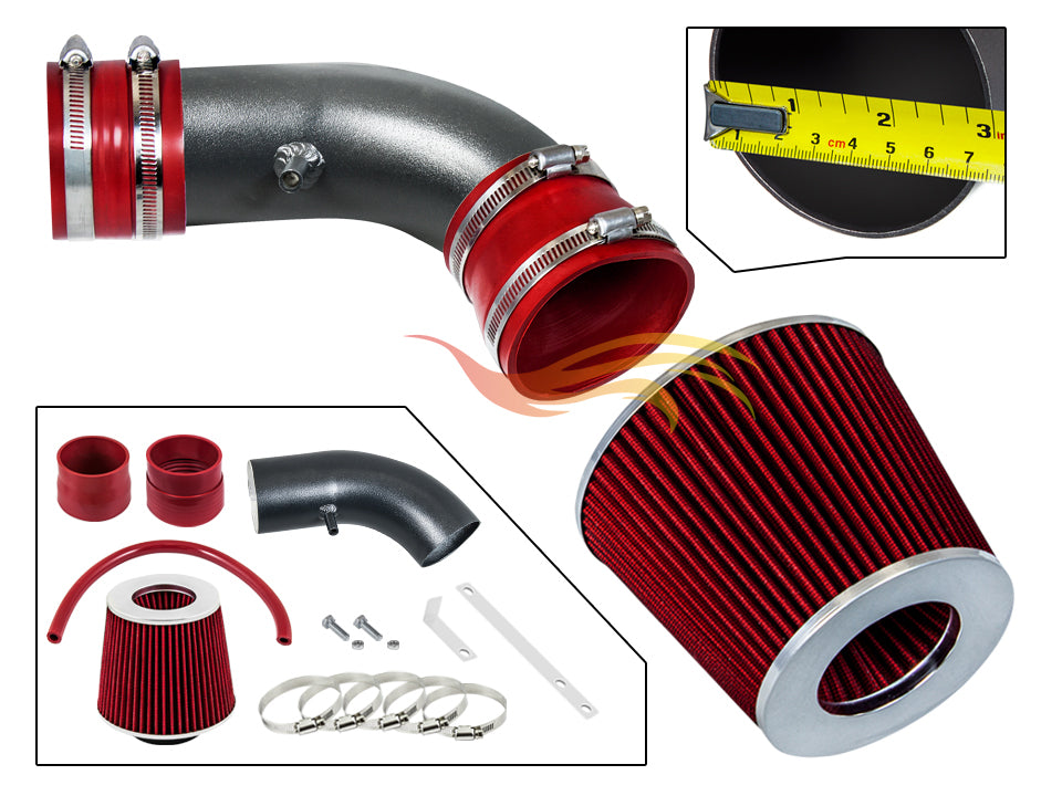 Short Ram Air Intake Kit For 2004-2008 Pontiac Grand Prix/Chevy Monte Carlo/Impala SS | Rtunes Racing | WSI-PT-02RDB
