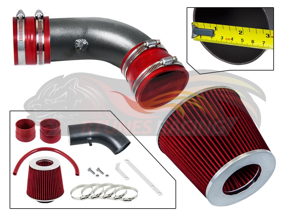 Short Ram Air Intake Kit For 2004-2008 Pontiac Grand Prix/Chevy Monte Carlo/Impala SS | Rtunes Racing | WSI-PT-02RDB