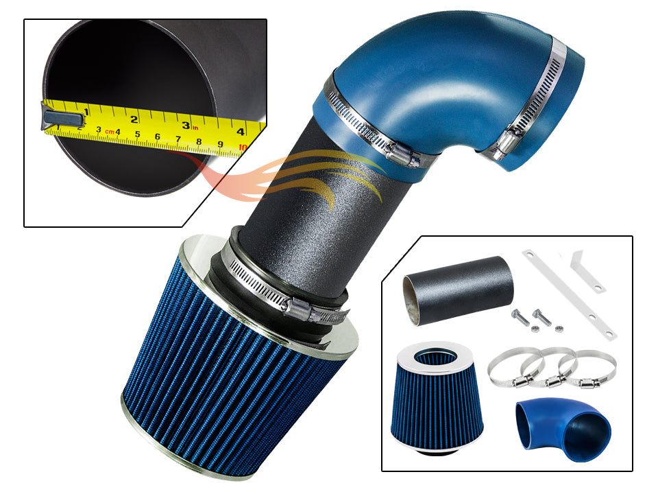 Short Ram Air Intake Kit For 2003-2005 Land Rover Range Rover 4.4L V8 | Rtunes Racing | WSI-RR-01BLB