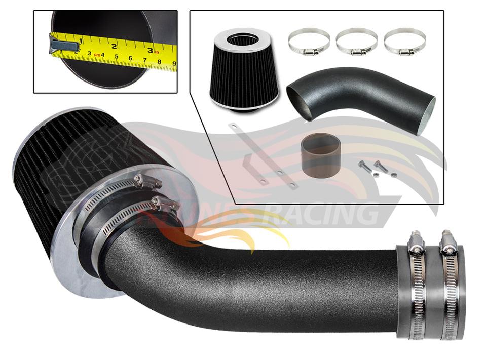 Short Ram Air Intake Kit For 2003-2004 Saturn Ion 1 2 3 2.2L Ecotec DOHC | Rtunes Racing | WSI-ST-03GYB