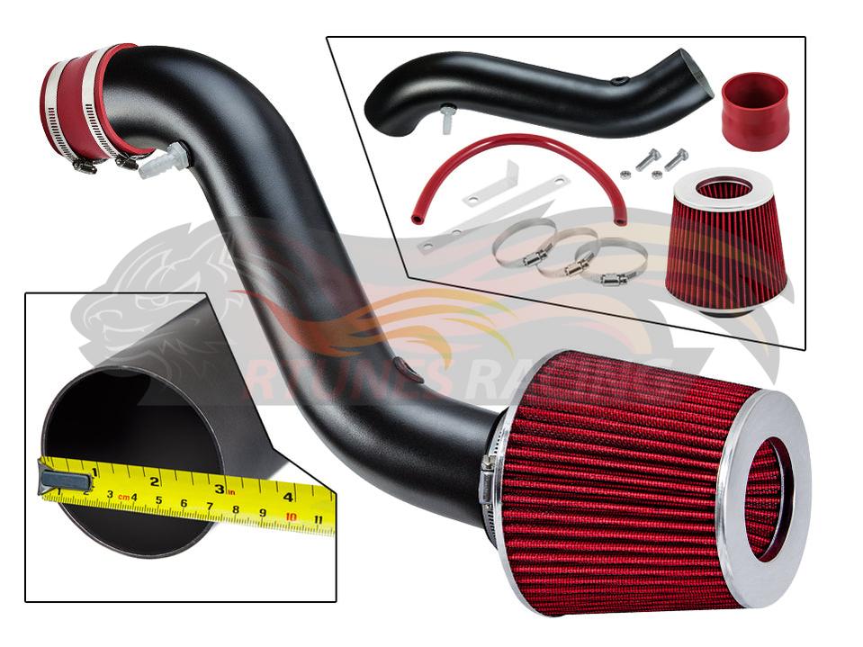 Short Ram Air Intake Kit For 1992-1996 Toyota Camry 2.2L L4 | Rtunes Racing | WSI-TY-10RDB
