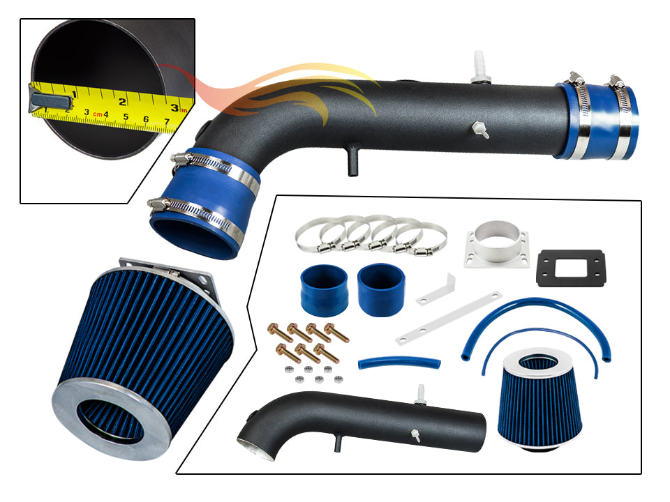 Short Ram Air Intake Kit For 1996-1999 Toyota 4Runner, Tacoma | Rtunes Racing | WSI-TY-11BLB