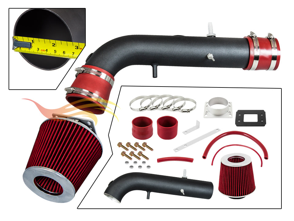 Short Ram Air Intake Kit For 1996-1999 Toyota 4Runner, Tacoma | Rtunes Racing | WSI-TY-11RDB