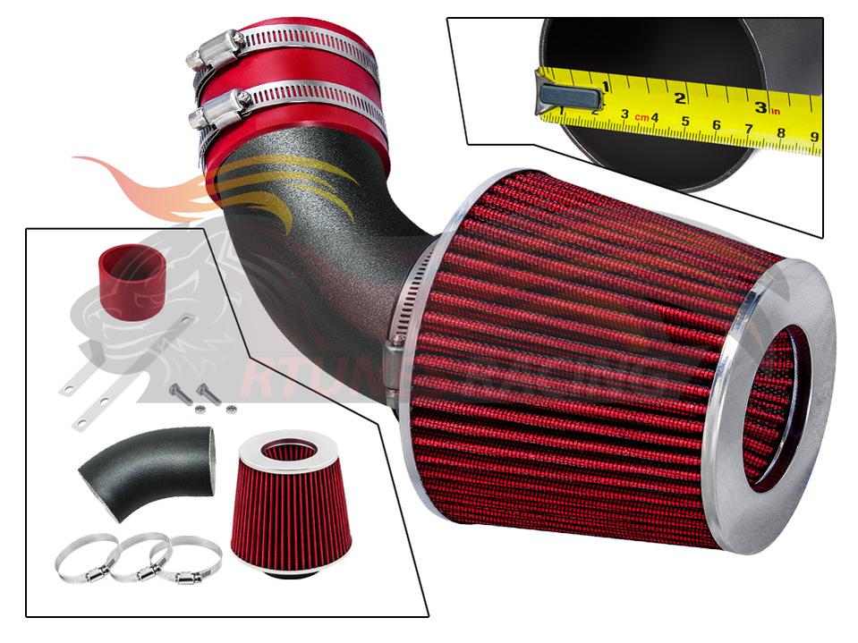 Short Ram Air Intake Kit For 2000-2003 Toyota Rav4 2.0L L4, 2004-2005 Rav4 2.4L L4 | Rtunes Racing | WSI-TY-12RDB