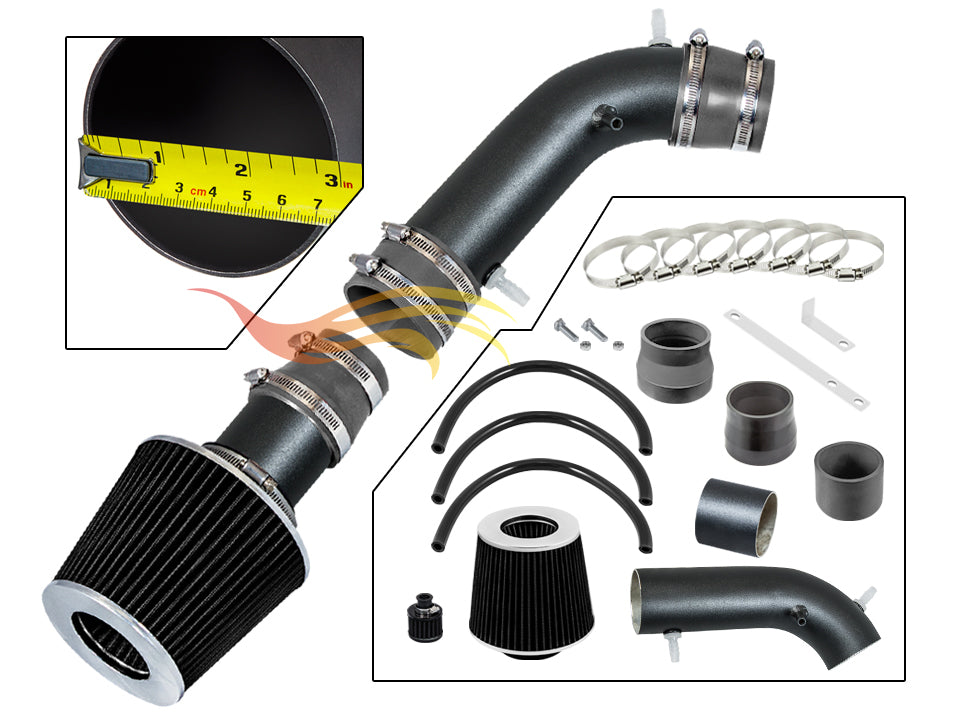 Short Ram Air Intake Kit For 1996-1998 Toyota 4Runner 3.4L V6, 1995-1998 T100, Tacoma 3.4L V6 | Rtunes Racing | WSI-TY-13GYB
