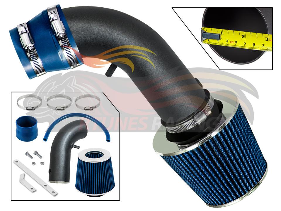 Short Ram Air Intake Kit For 1990-1999 Toyota Celica ST GT GTS 1.6L, 1.8L, 2.2L L4 | Rtunes Racing | WSI-TY-14BLB