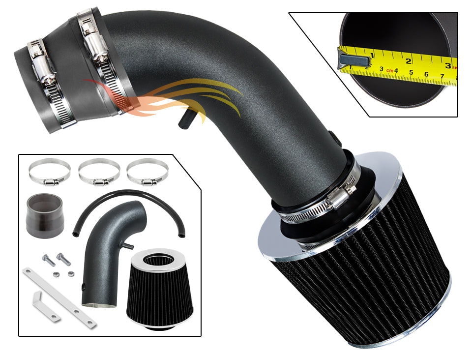 Short Ram Air Intake Kit For 1990-1999 Toyota Celica ST GT GTS 1.6L, 1.8L, 2.2L L4 | Rtunes Racing | WSI-TY-14GYB