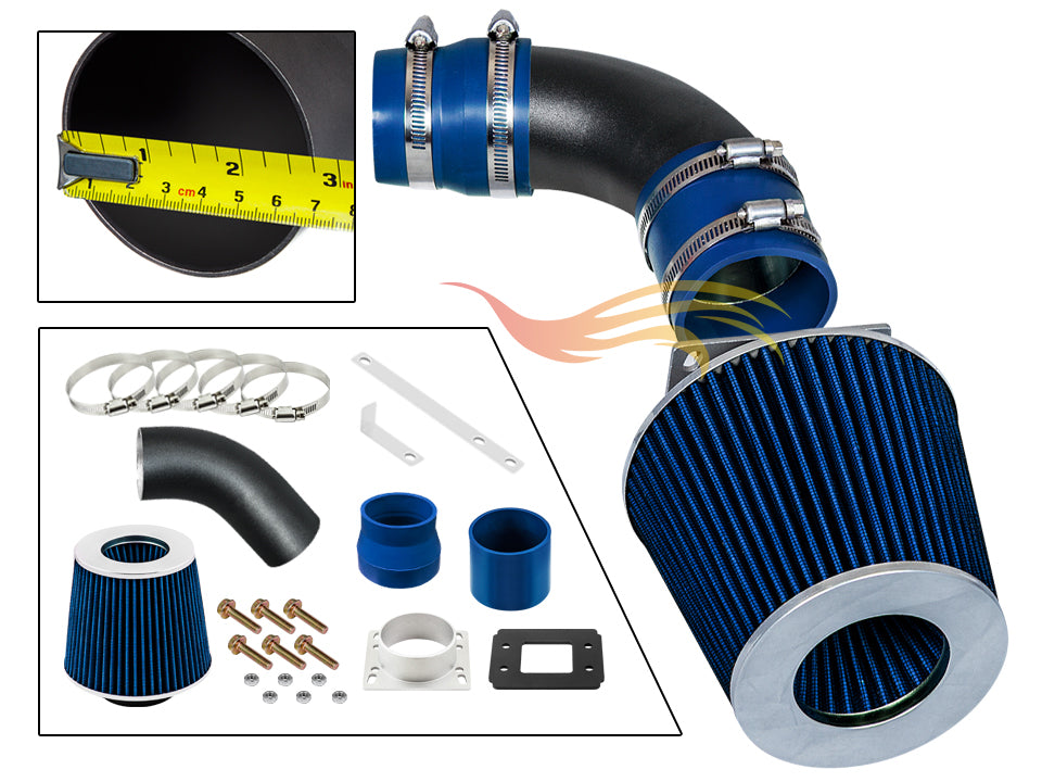 Short Ram Air Intake Kit For 1987-1991 Toyota Camry 2.0L L4 | Rtunes Racing | WSI-TY-16BLB