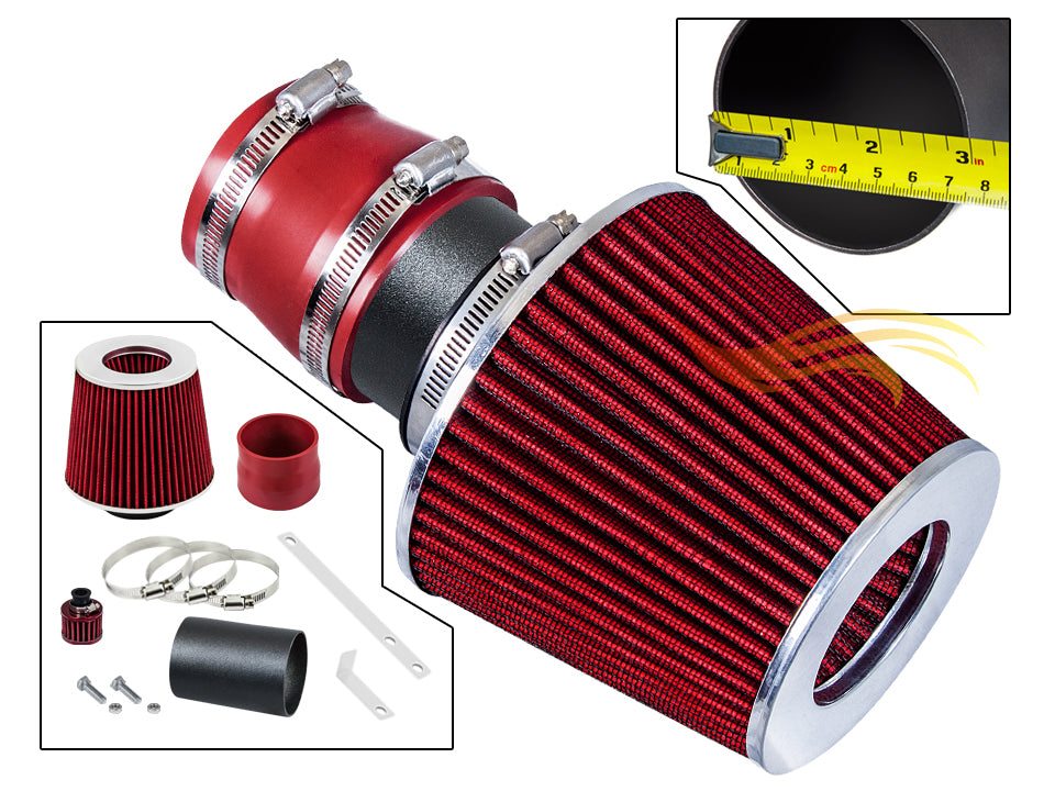 Short Ram Air Intake Kit For 1999-2006 VW Golf/Jetta/Beetle, 2000-2006 Audi TT | Rtunes Racing | WSI-VW-04RDB