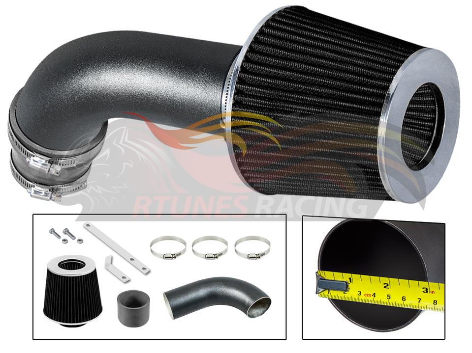 Short Ram Air Intake Kit For 2005-2007 Volkswagen GOLF 2.0L, 2006-2008 JETTA/PASSAT TURBO, 2006-2008 AUDI A3 W | Rtunes Racing | WSI-VW-08GYB