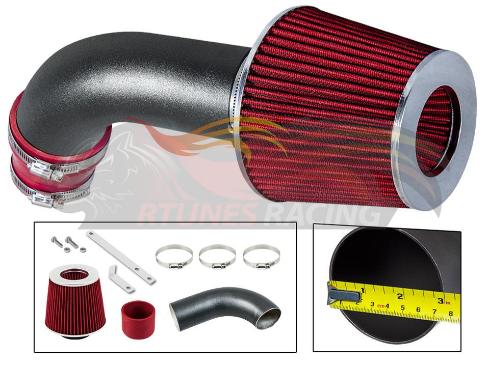 Short Ram Air Intake Kit For 2005-2007 Volkswagen GOLF 2.0L, 2006-2008 JETTA/PASSAT TURBO, 2006-2008 AUDI A3 W | Rtunes Racing | WSI-VW-08RDB