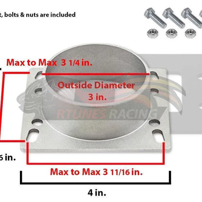 Air Filter Mass Air flow sensor Adapter plate - Universal ADP-UNV