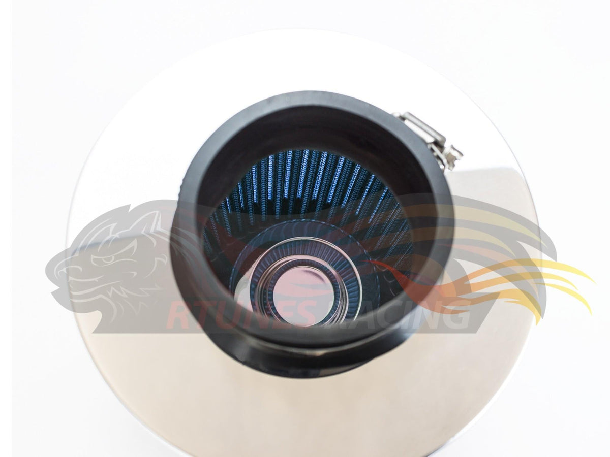 BLUE 3.5 inch 89mm Clamp-On Air Filter detail | AF35B