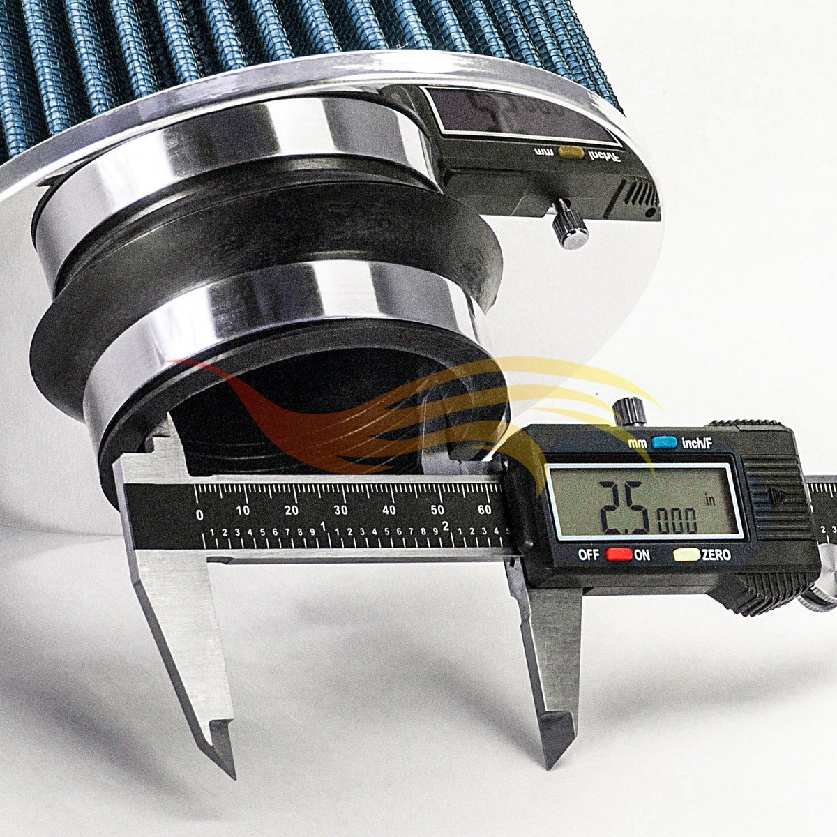 BLUE 2.5 inch 63.5mm Clamp-On Air Filter | AF25B