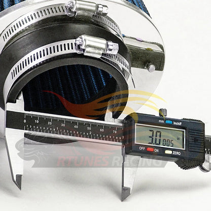 RTunes Racing BLUE 3" 76mm Cone Air Filter | Rtunes Racing | AF3B