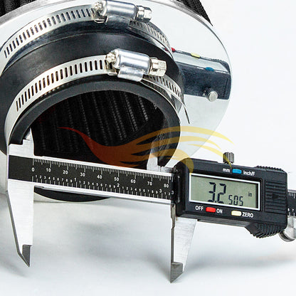 BLACK 3.25" 82.5mm Cone Air Filter | Rtunes Racing | AF325CK