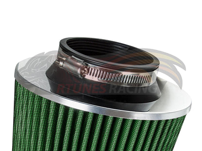 GREEN 3" 76mm Cone Air Filter AF3GN