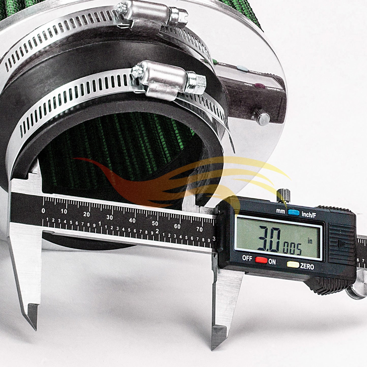 GREEN 3" 76mm Cone Air Filter | Rtunes Racing | AF3GN
