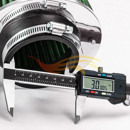 GREEN 3" 76mm Cone Air Filter | Rtunes Racing | AF3GN