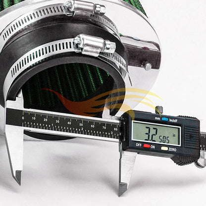 GREEN 3.25" 82.5mm Cone Air Filter | Rtunes Racing | AF325GN
