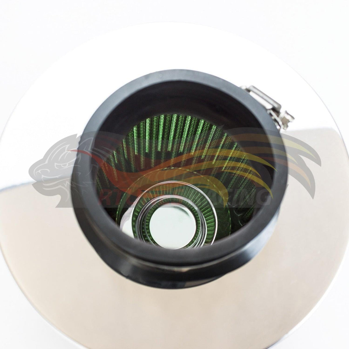 GREEN 3 inch 76mm Clamp-On Air Filter detail | AF3GN