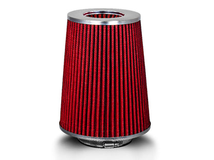 RED 3.5" 89mm Truck Cone Air Filter | Rtunes Racing | AFL35R