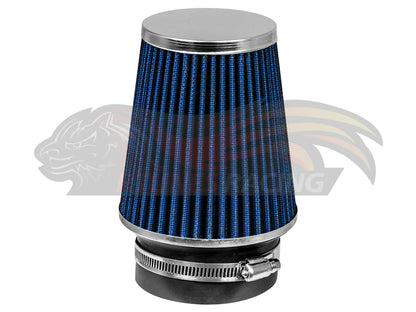 BLUE 3" 76mm NARROW Cone Air Filter | Rtunes Racing | AFN3B