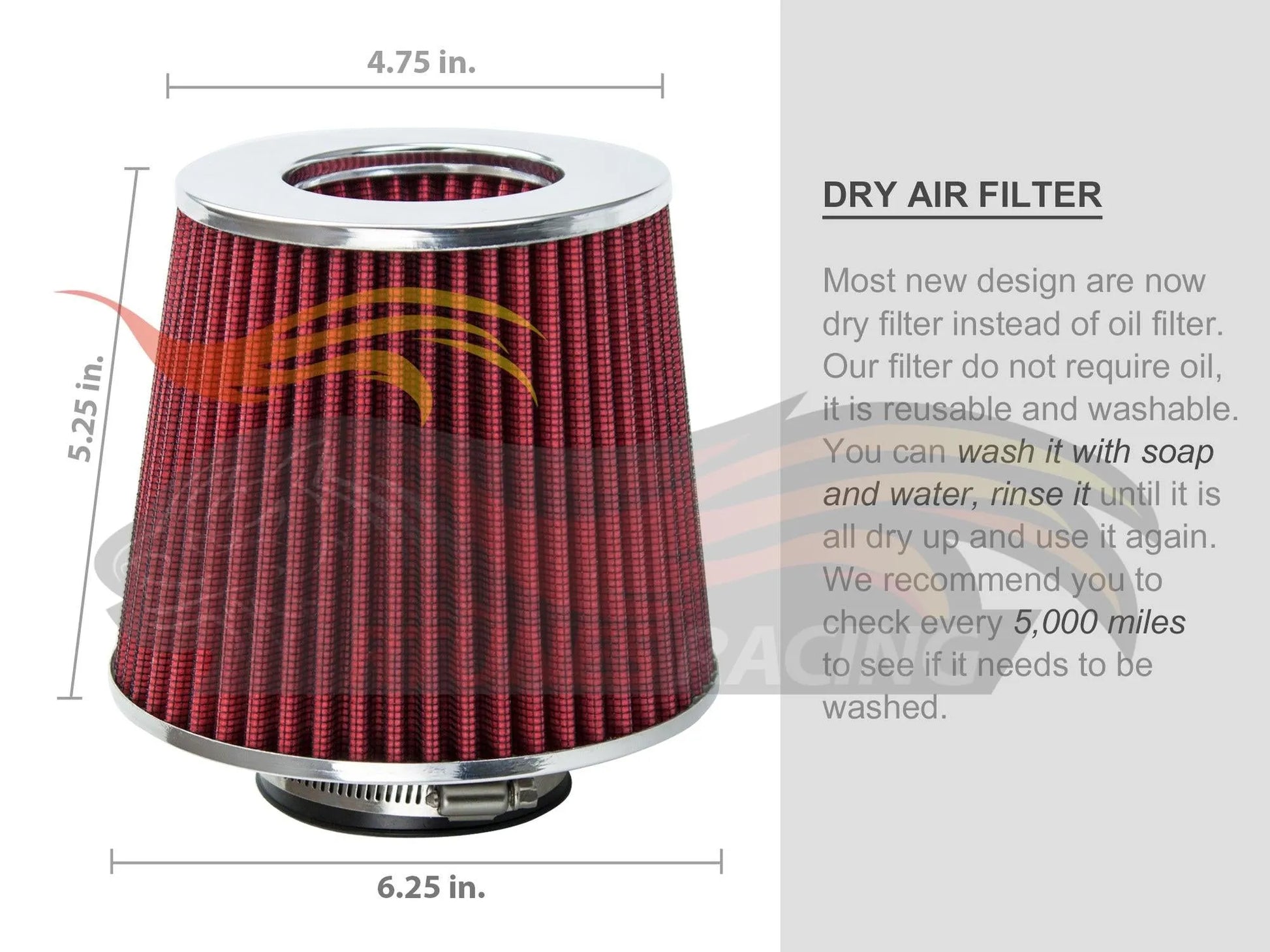 Short Ram Air Intake Kit For 2011-2014 Hyundai Sonata/Optima 2.4L I4 | Rtunes Racing | WSI-HY-08RDB