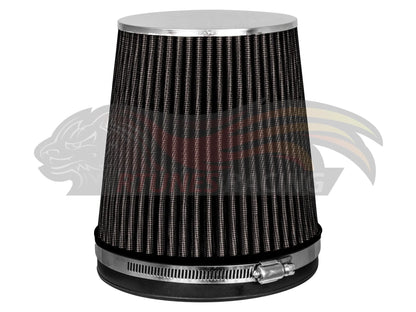 BLACK 6" 152mm SHORT Truck Cone Air Filter | Rtunes Racing | AFS6CK