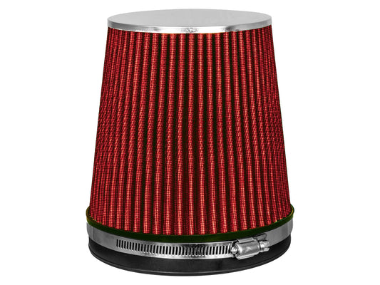 RED 6" 152mm SHORT Truck Cone Air Filter AFS6R