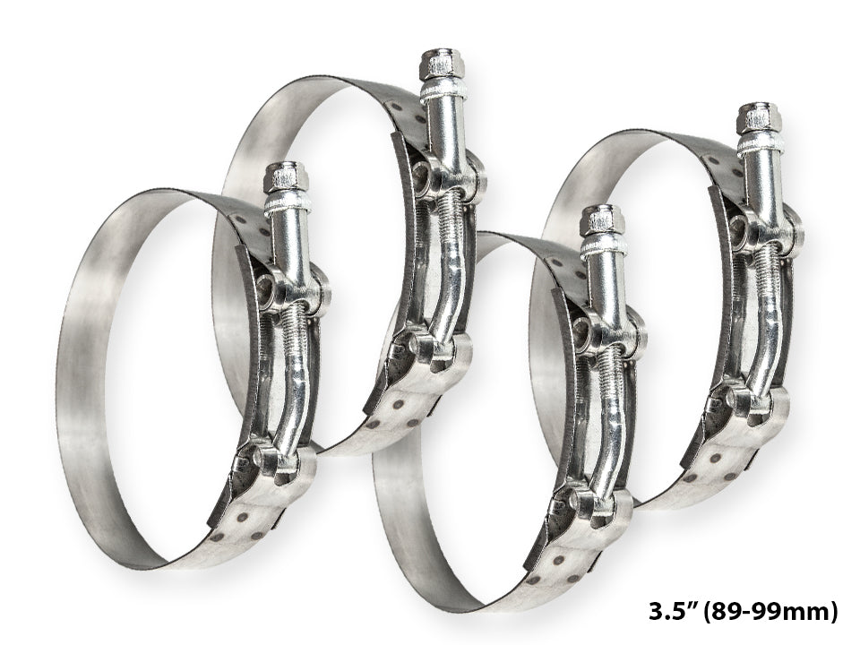 3.5" inch (89-99mm) T-Bolt Clamp Pack of 4 pcs TCLAMP35X4