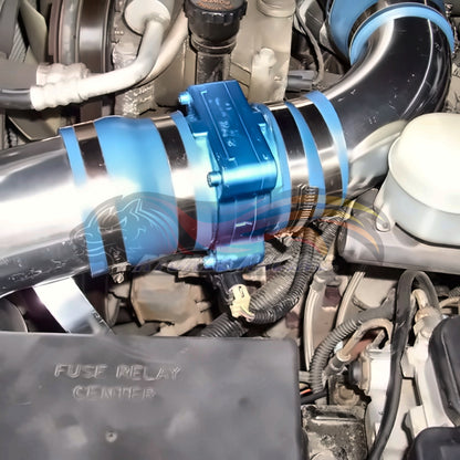 Rtunes Racing CI-CH-02 cold air intake installed in engine bay