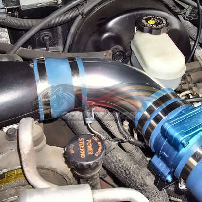 Rtunes Racing CI-CH-02 cold air intake installed in engine bay
