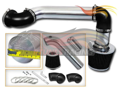 CI-CH-04 Black polished cold air intake full kit