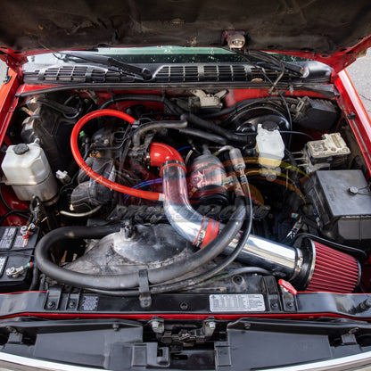 Rtunes Racing CI-CH-05 cold air intake installed in engine bay