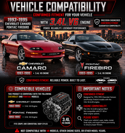 CI-CH-07 Camaro and Firebird 3.4L V6 vehicle compatibility