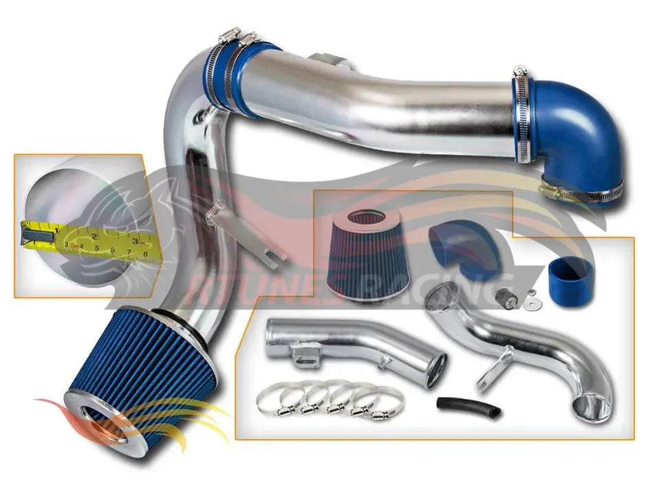 CI-CH-08 Blue cold air intake complete kit