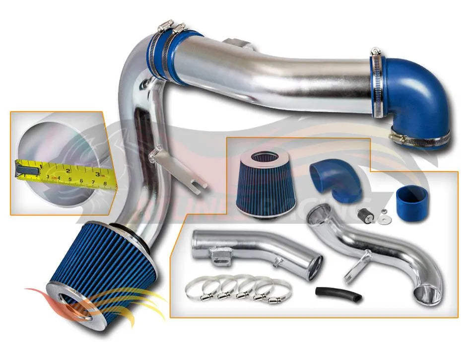 Cold Air Intake Kit For 2005-2010 Chevy Cobalt 2.2L L4, 2005-2008 Cobalt SS 2.4L L4 | Rtunes Racing | CI-CH-08BL