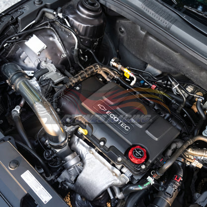 Rtunes Racing CI-CH-09 cold air intake installed in engine bay