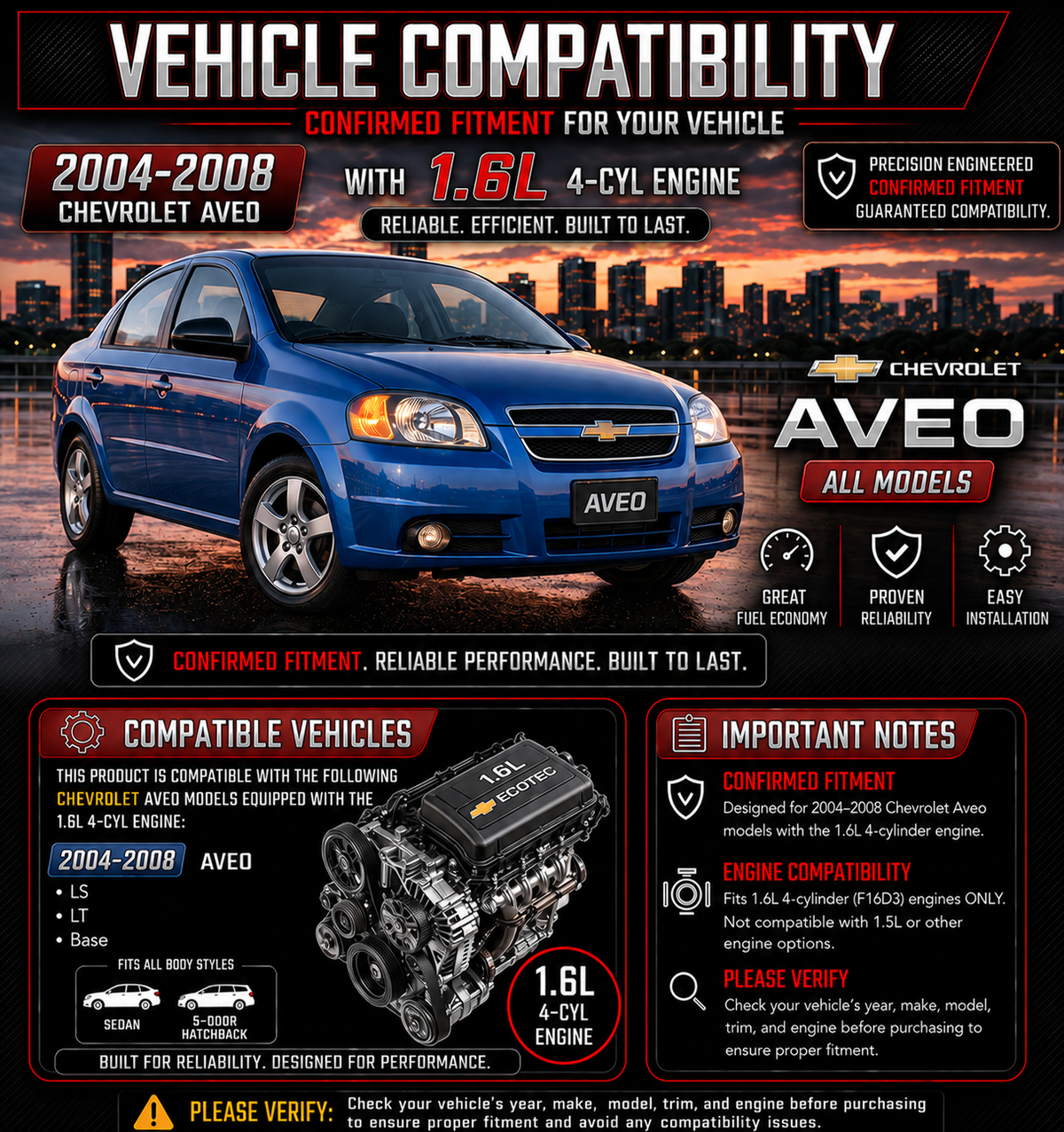 CI-CH-10 vehicle compatibility and fitment
