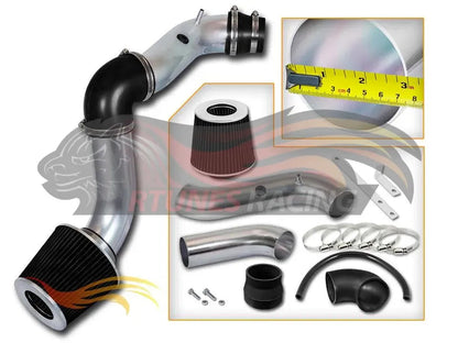 CI-CH-10 Black polished cold air intake complete kit