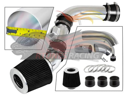 CI-CH-11 Black polished cold air intake complete kit