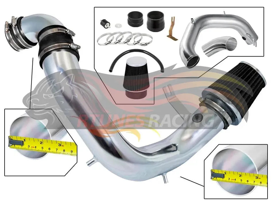 CI-DG-04 Black cold air intake complete kit