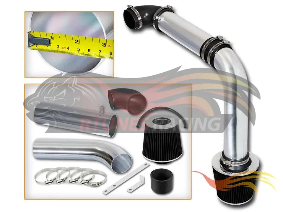 CI-DG-05 Black polished cold air intake complete kit