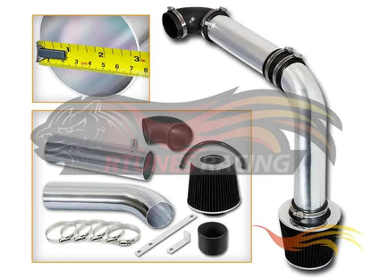 CI-DG-05 Black polished cold air intake complete kit