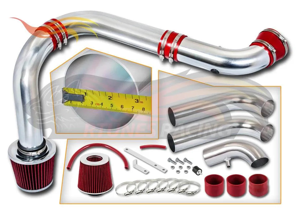 Cold Air Intake Kit For 2003-2008 Dodge Ram 1500/2500/3500 Hemi 5.7L (3Pcs) | Rtunes Racing | CI-DG-07RD